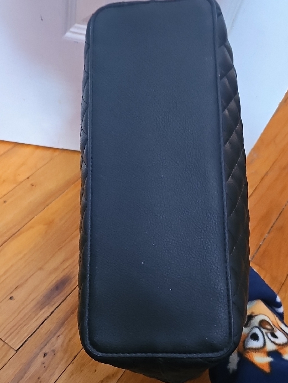 Anne Klein Black and Gold Quilted Tote - Picture 9 of 9